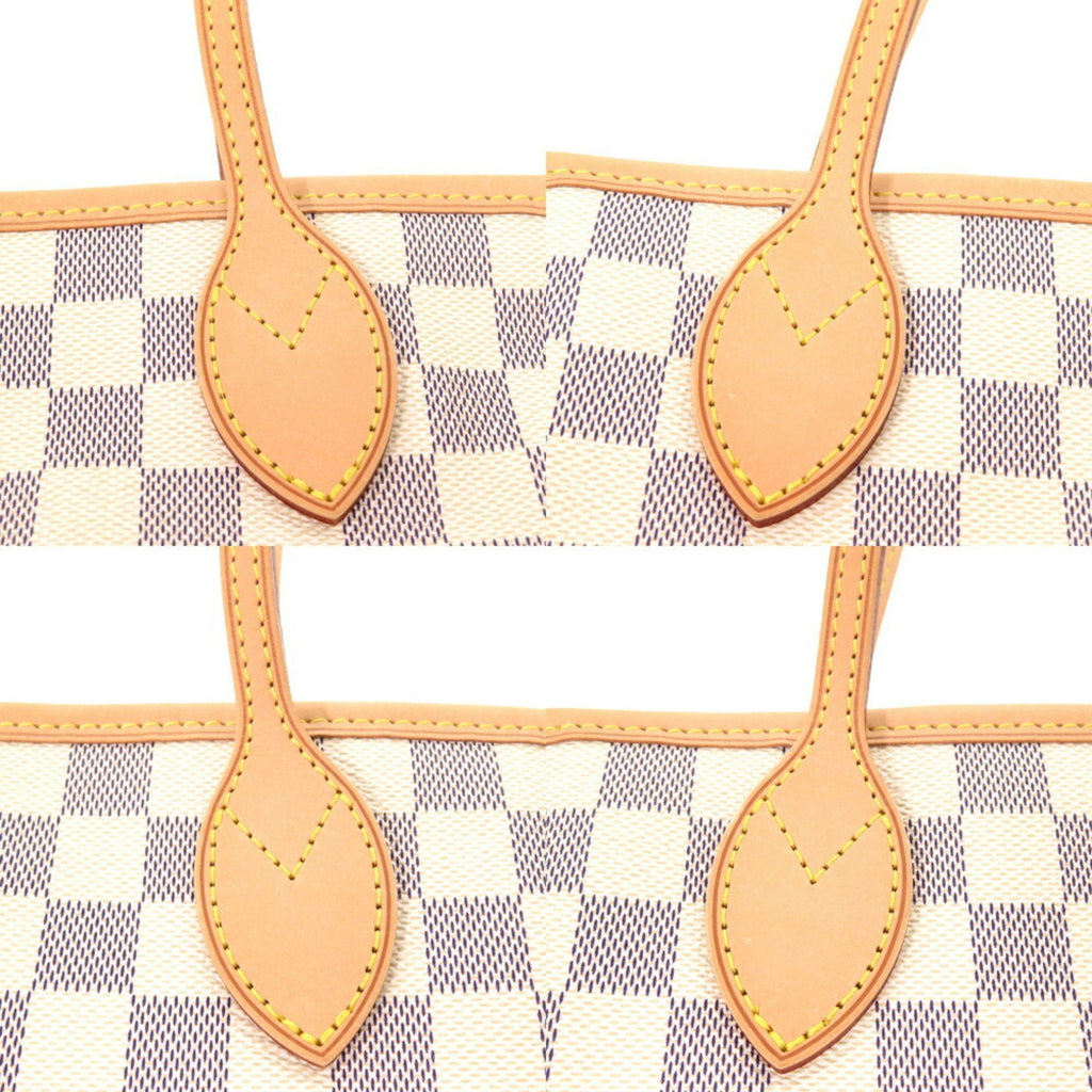 Louis Vuitton White Damier Azur Tote Bag