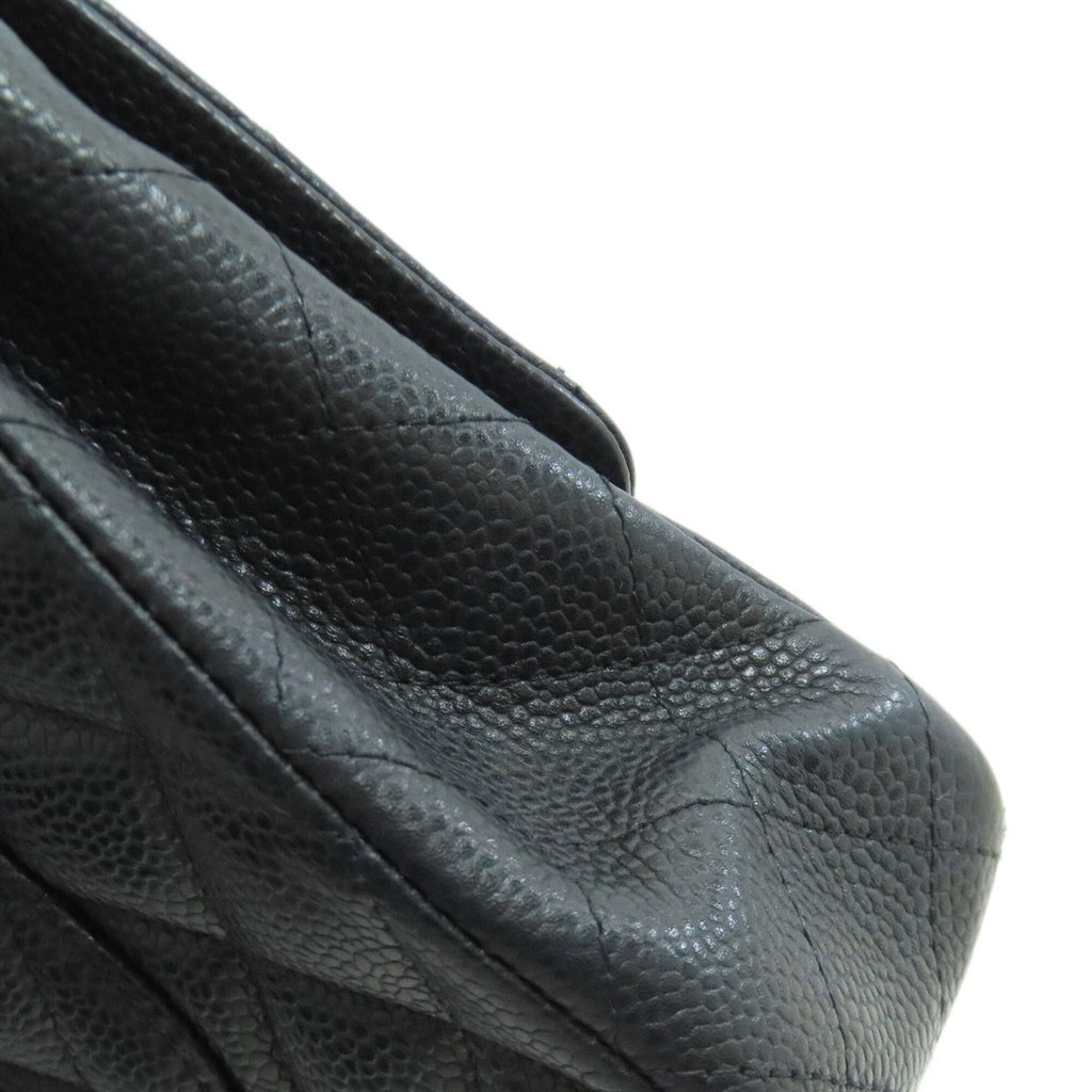 Chanel Black Leather Shoulder Bag