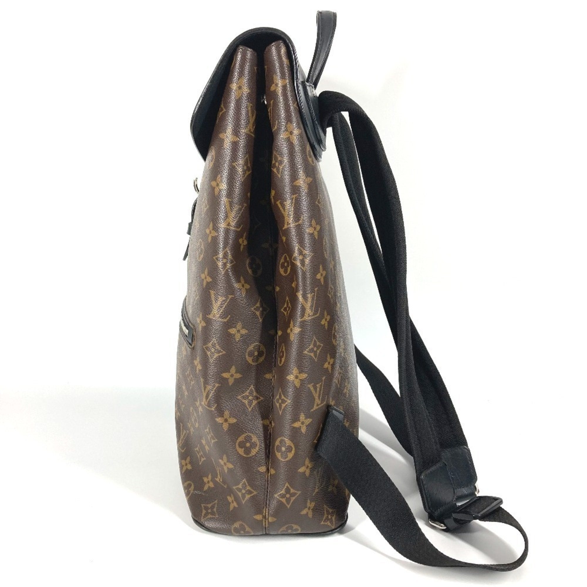 Louis Vuitton Black Brown Galle Monogram Backpack