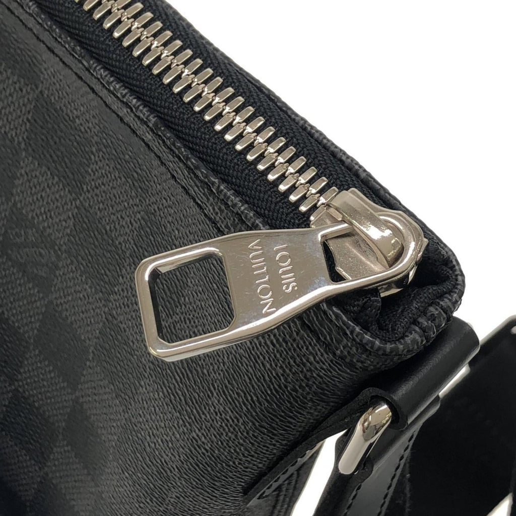 Louis Vuitton Graphite Coated Canvas Shoulder Bag