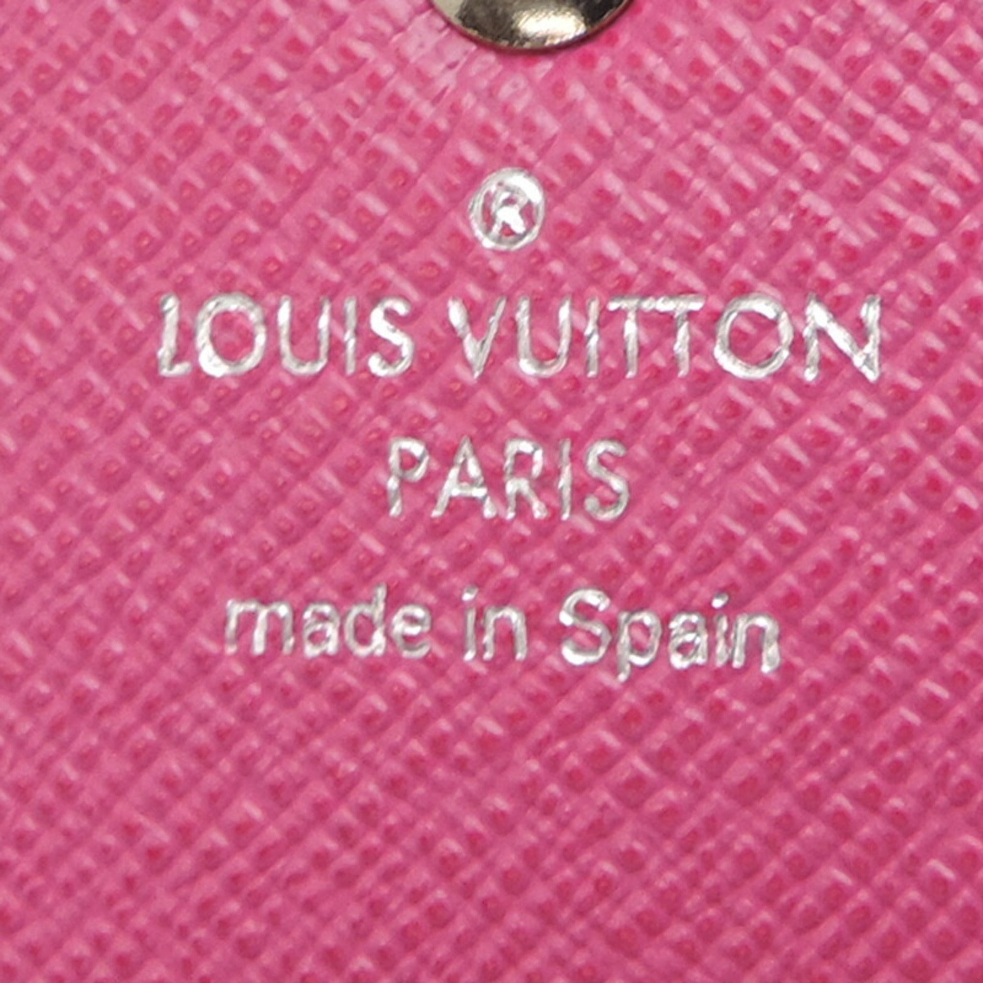 Louis Vuitton Black Hot Pink Noir Pink Epi Leather Long Wallet