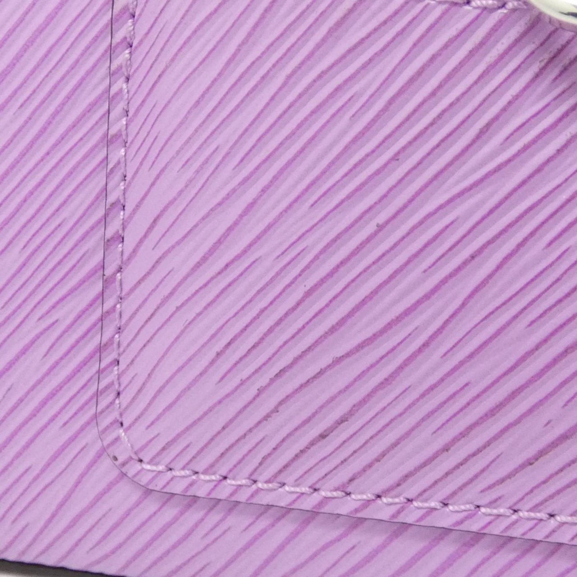 Louis Vuitton Epi Lilac Leather Shoulder Bag
