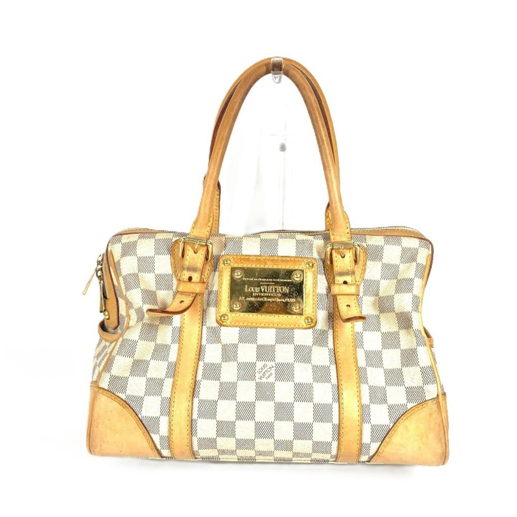 Louis Vuitton White Handbag Tote Bag