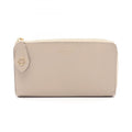 Louis Vuitton Beige Leather Long Wallet