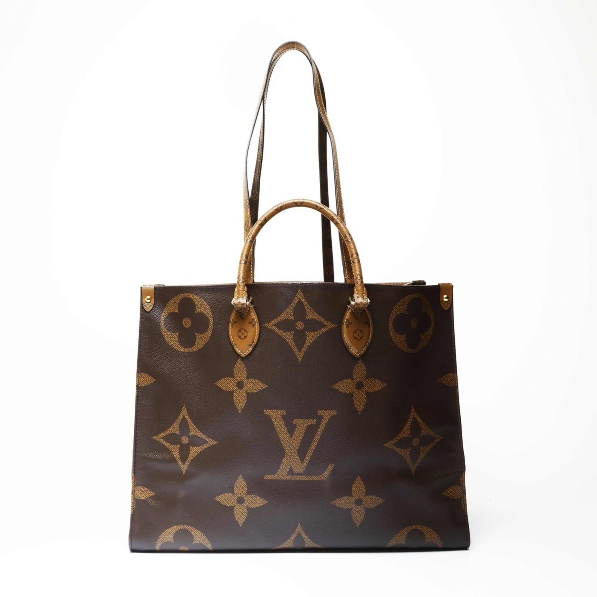 Louis Vuitton Brown Monogram Tote Bag