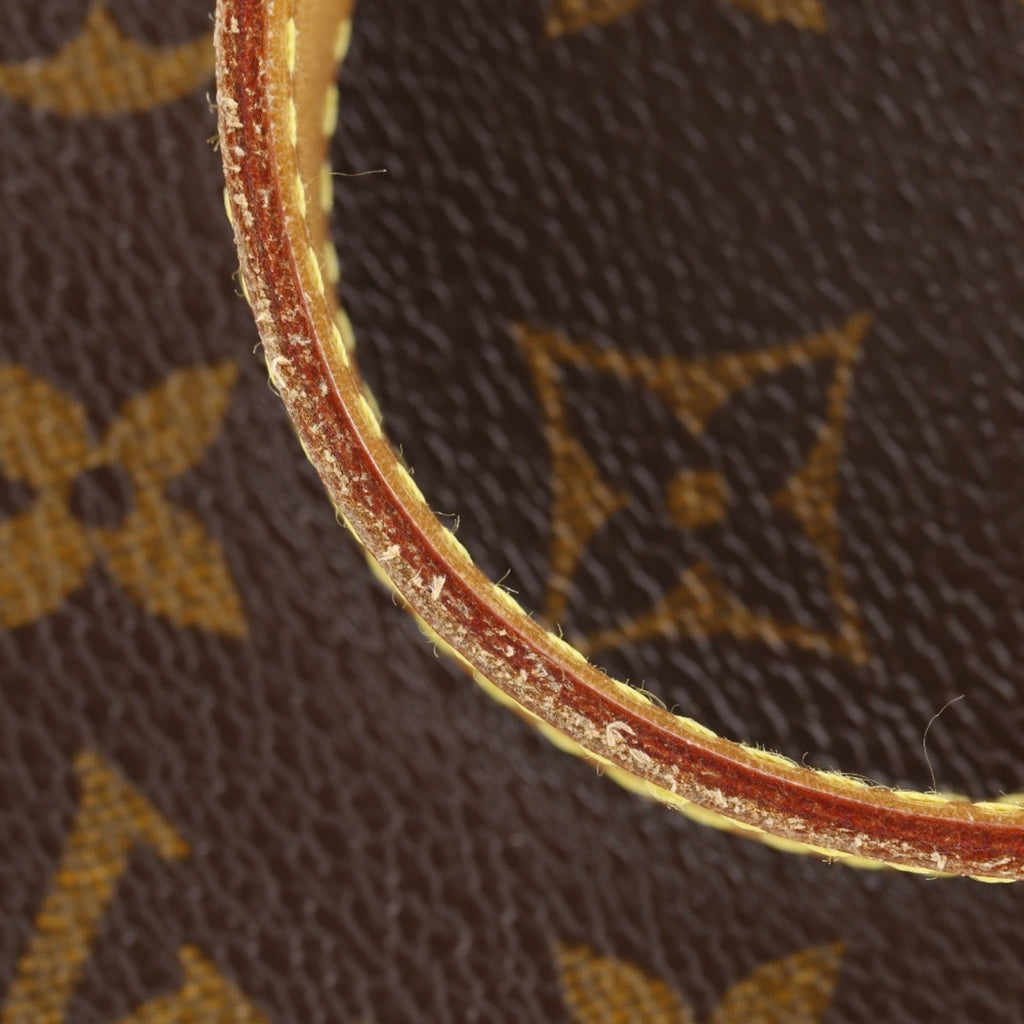 Louis Vuitton Brown Monogram Canvas Handbag