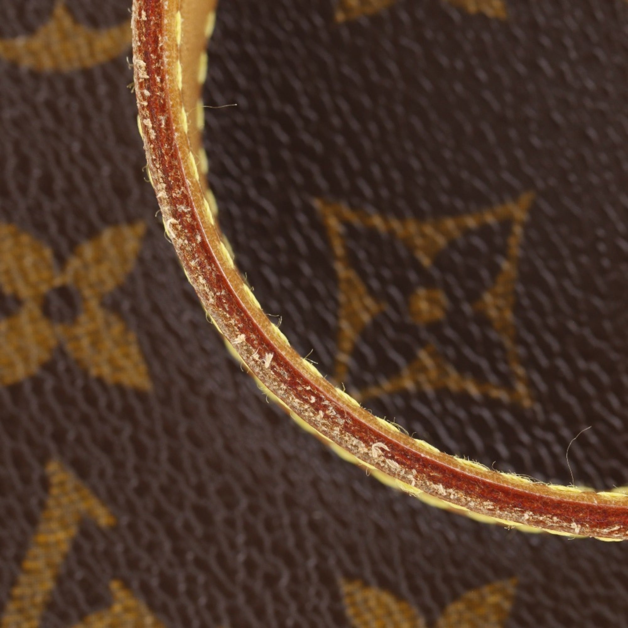 Louis Vuitton Brown Monogram Canvas Handbag