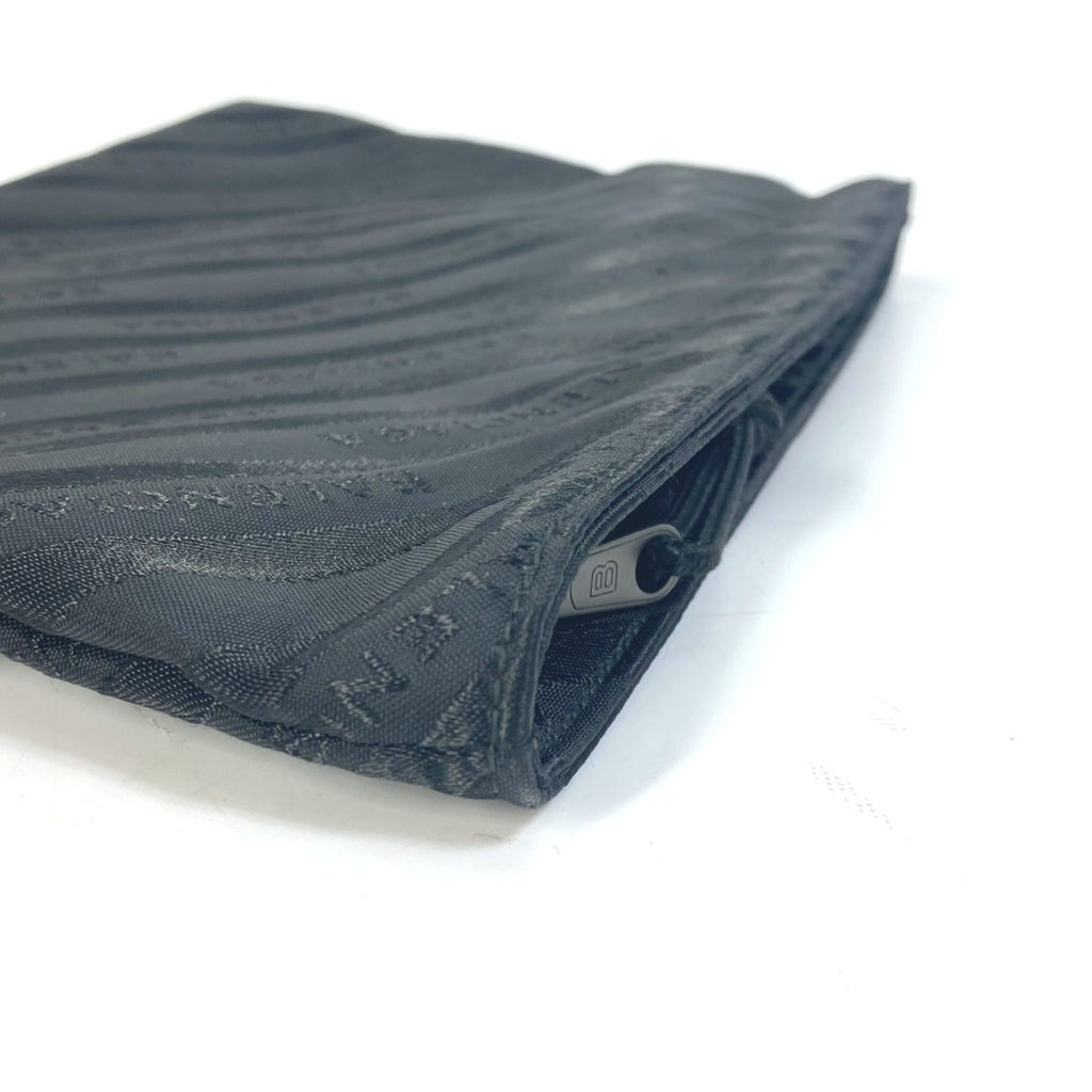 Balenciaga Black Cloth Clutch