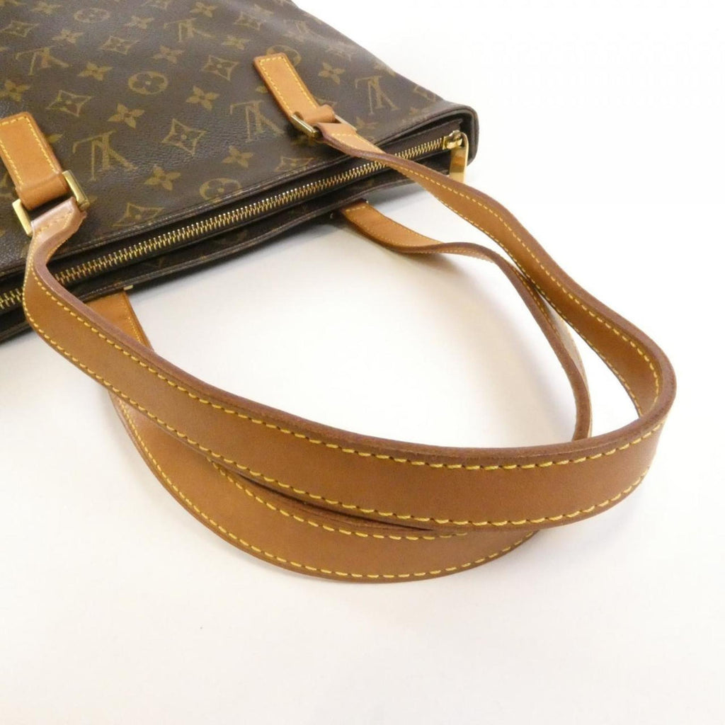 Louis Vuitton Brown Coated Canvas Handbag