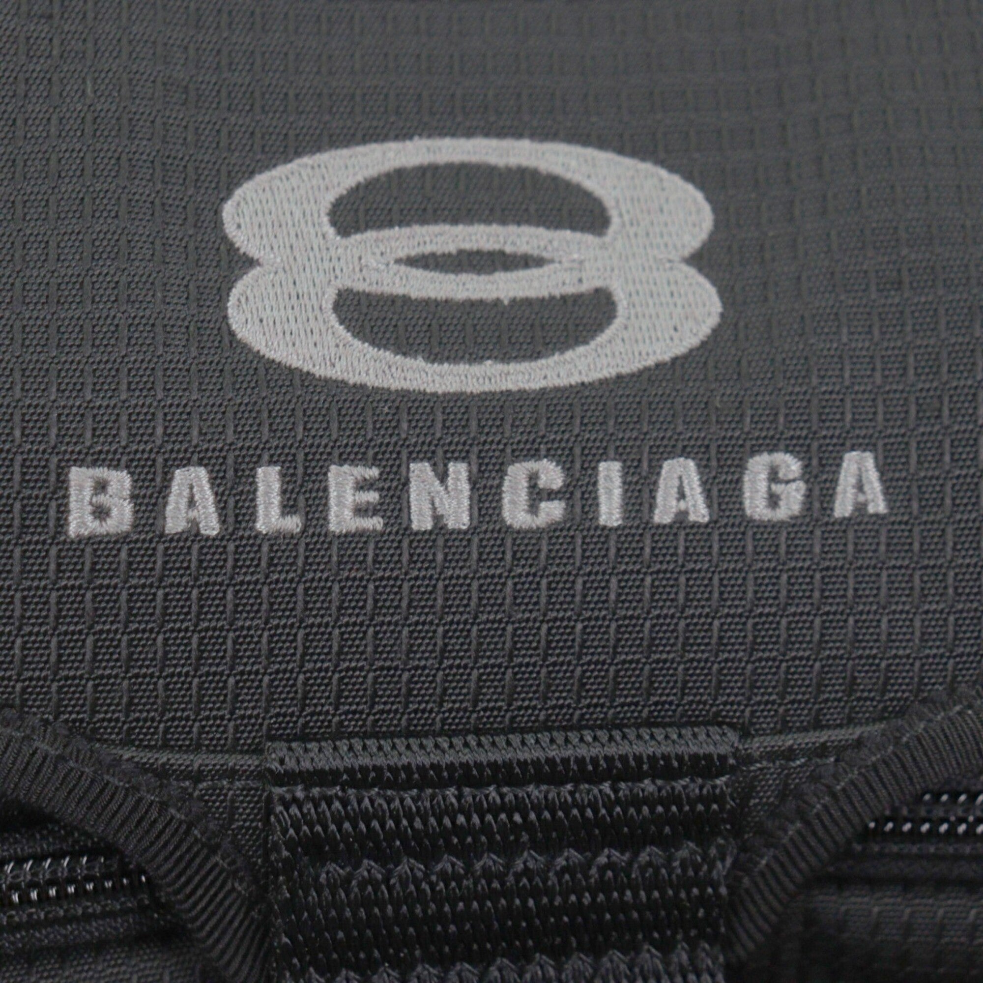 Balenciaga Black Nylon Sling