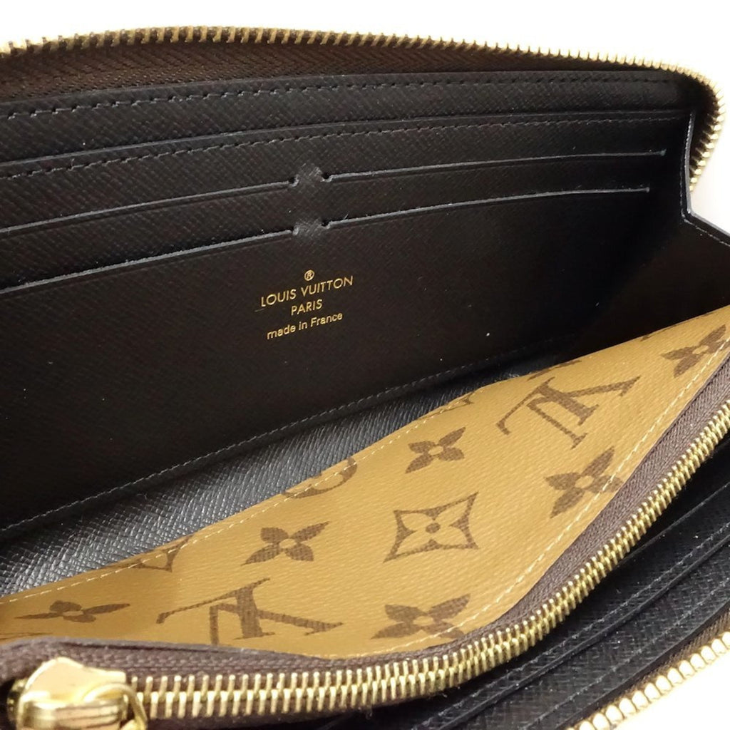 Louis Vuitton Monogram Reverse Brown Canvas Long Wallet