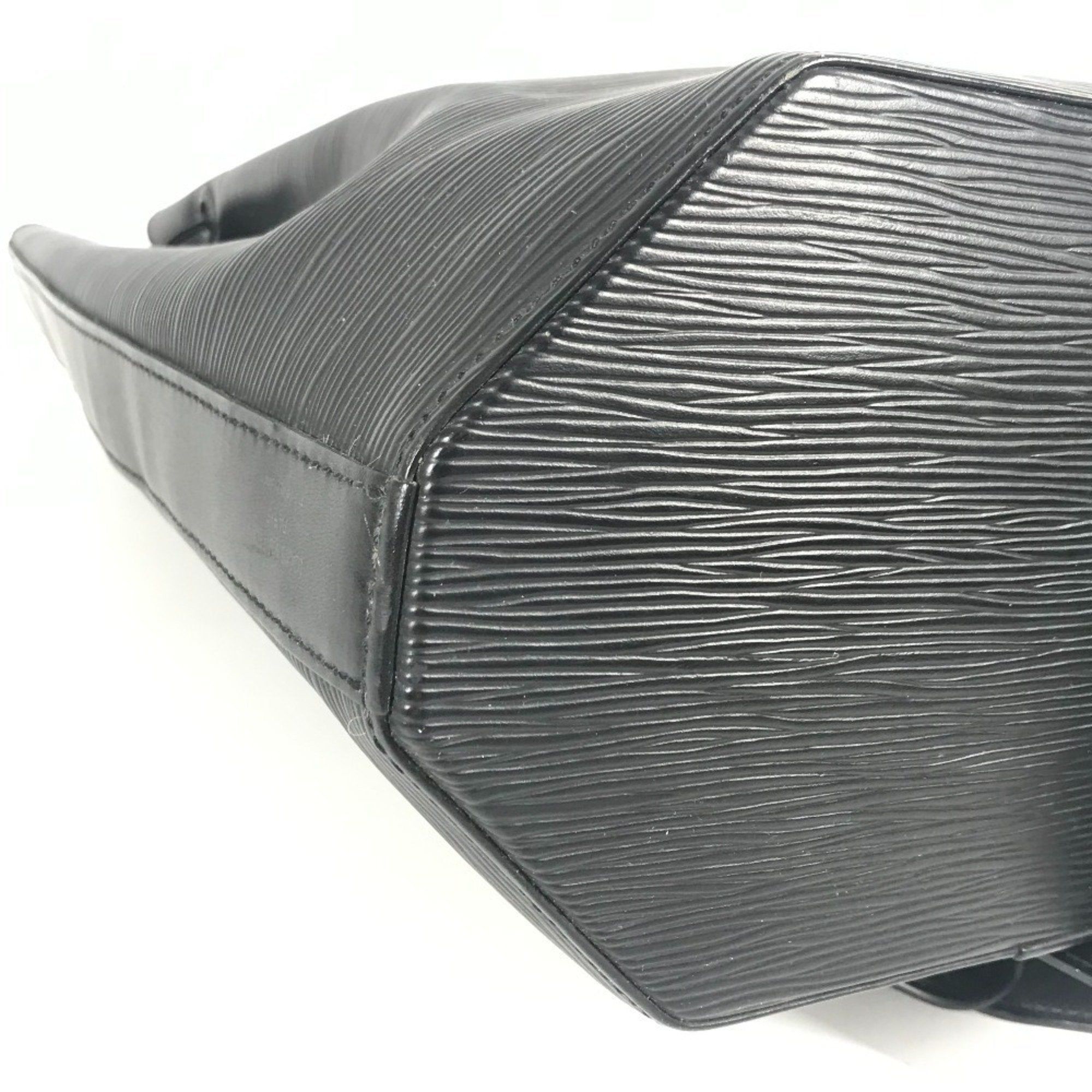 Louis Vuitton Black Noir Epi Leather Shoulder Bag