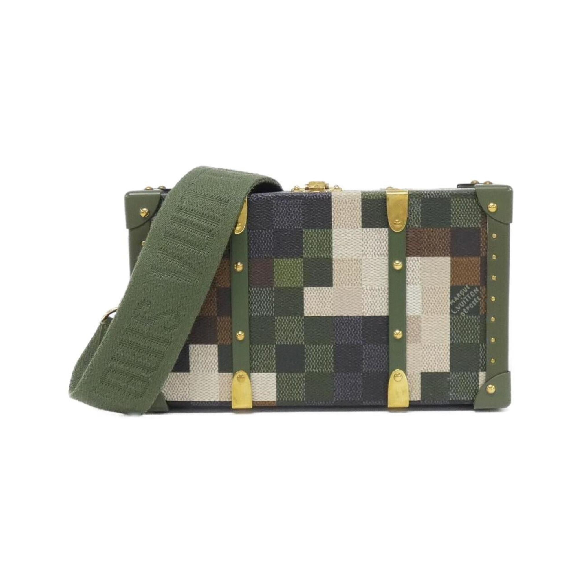 Louis Vuitton Vert Coated Canvas Shoulder Bag
