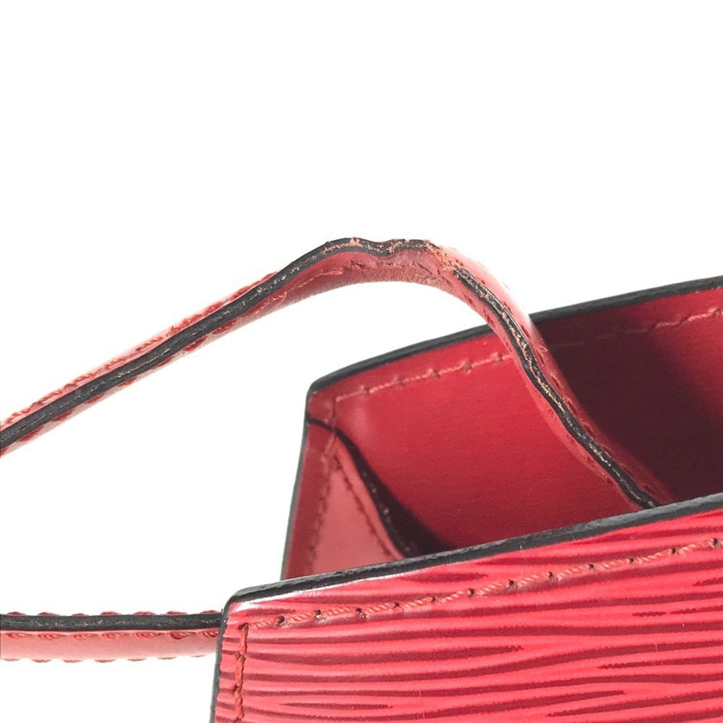 Louis Vuitton Castilian Red Red Color Epi Leather Shoulder Bag