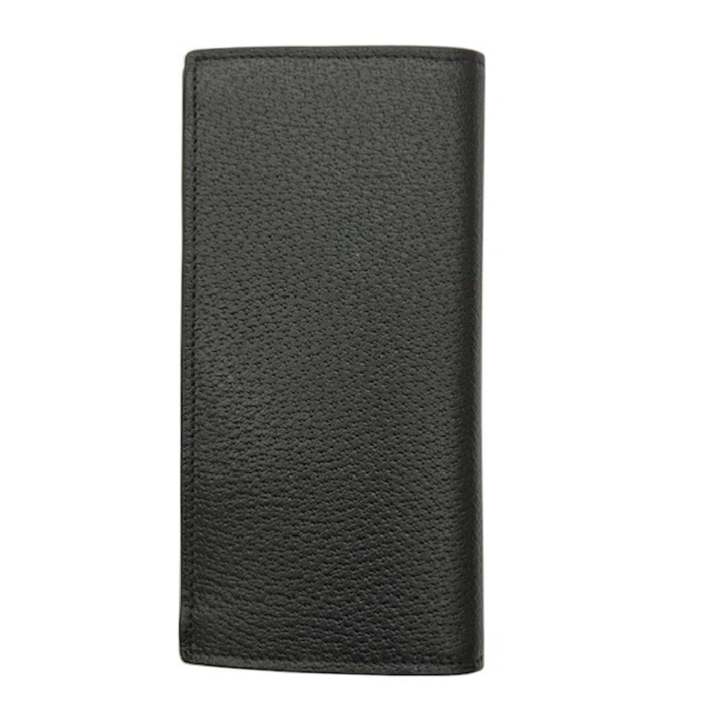 Gucci Black Leather Long Wallet (Bi-Fold) (Pre-Owned)