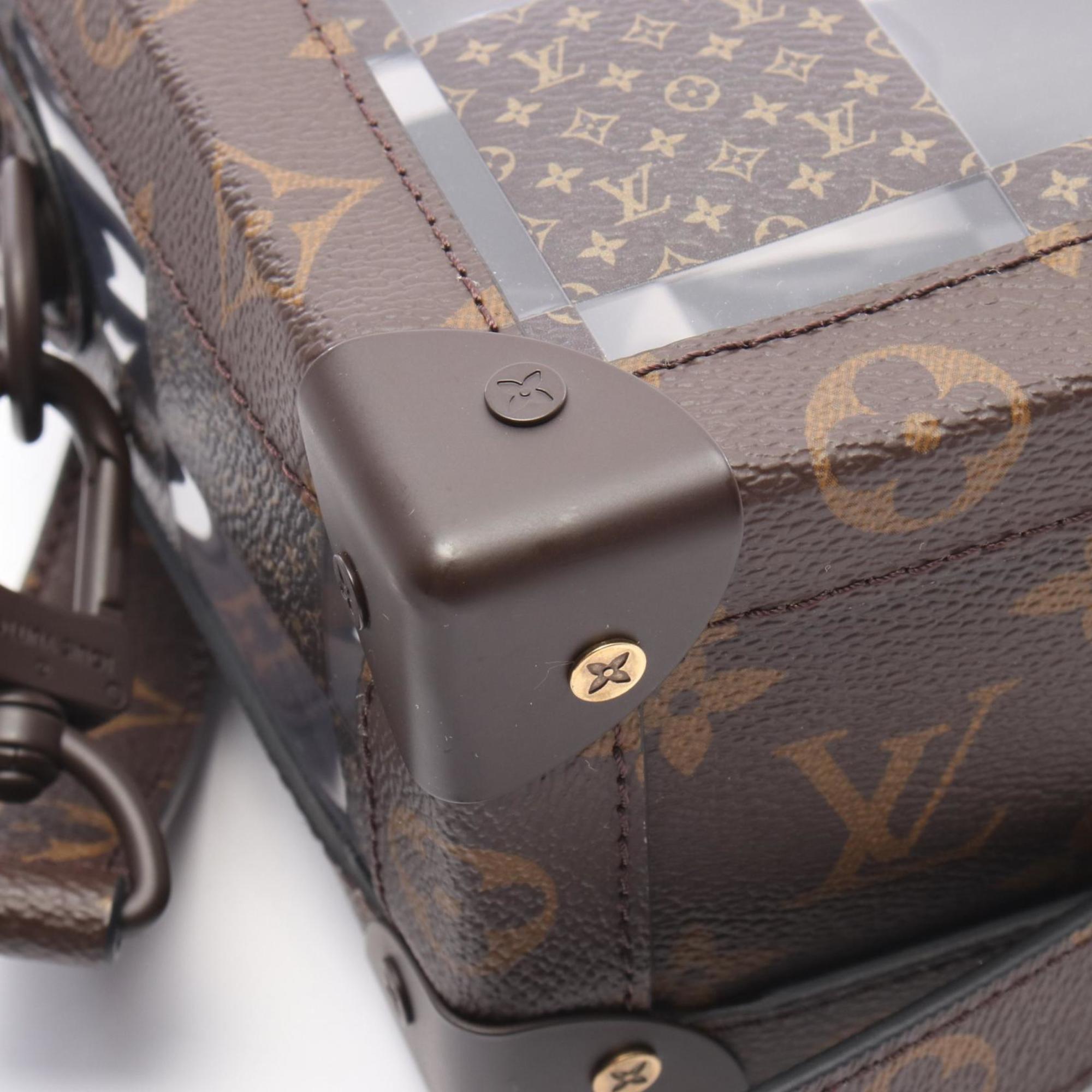 Louis Vuitton Brown Coated Canvas Pvc Shoulder Bag