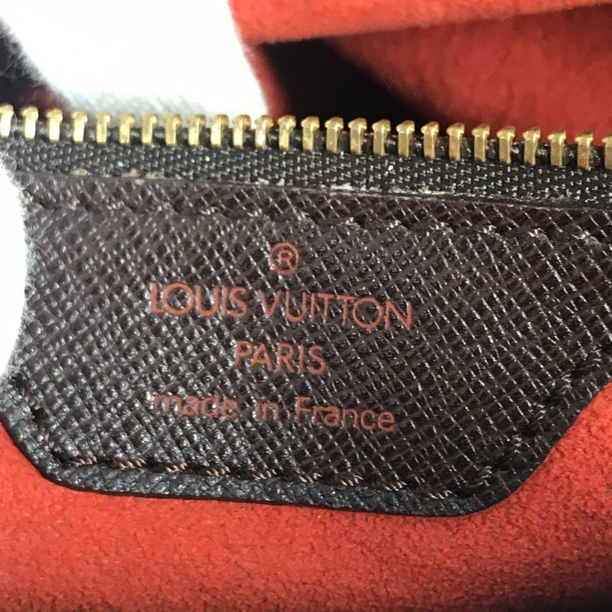 Louis Vuitton Brown Damier Canvas Shoulder Bag Tote Bag