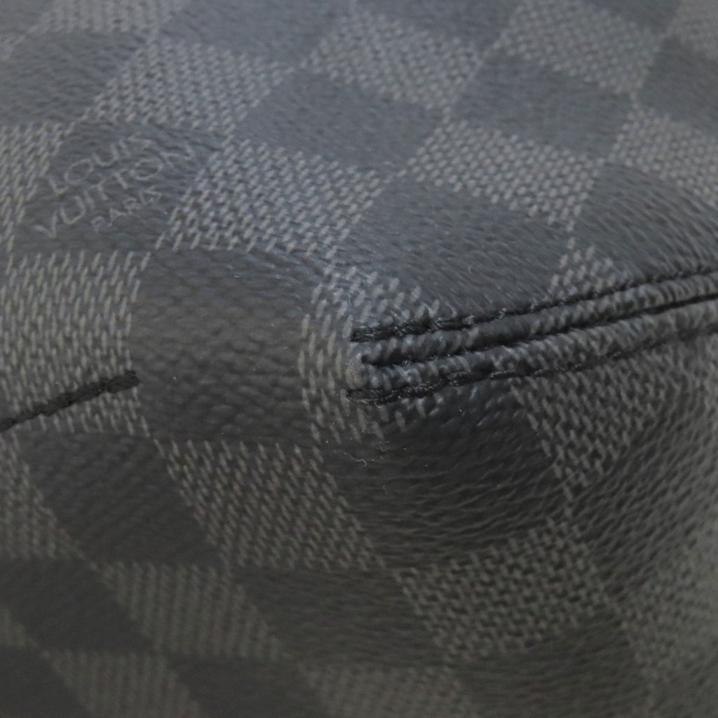 Louis Vuitton Black Damier Canvas Shoulder Bag