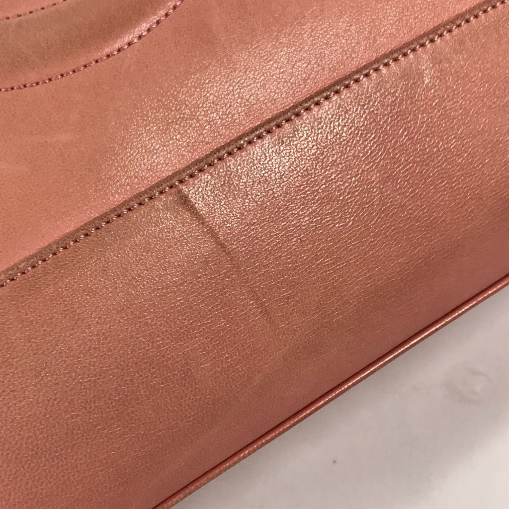 Chanel Pink Leather Shoulder Bag Tote Bag