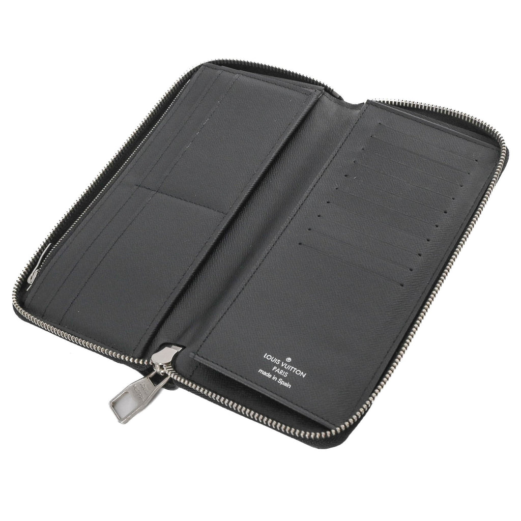 Louis Vuitton Epi Noir Epi Leather Long Wallet