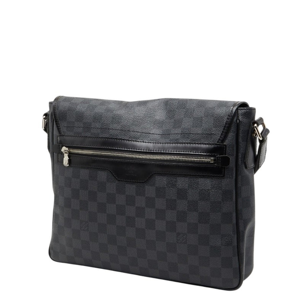 Louis Vuitton Black Pvc Leather Shoulder Bag