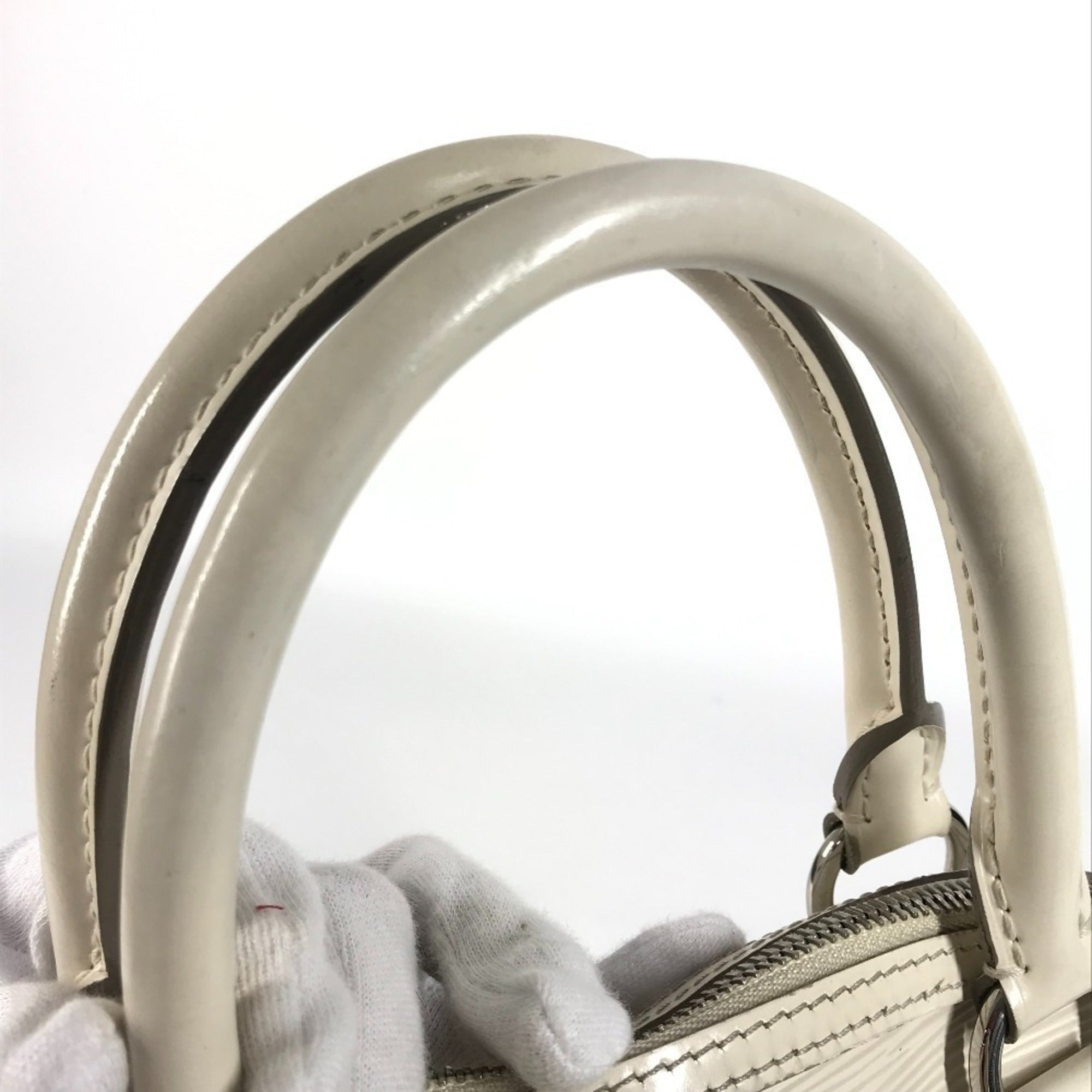 Louis Vuitton Epi Lv Off White Epi Leather Handbag Tote Bag