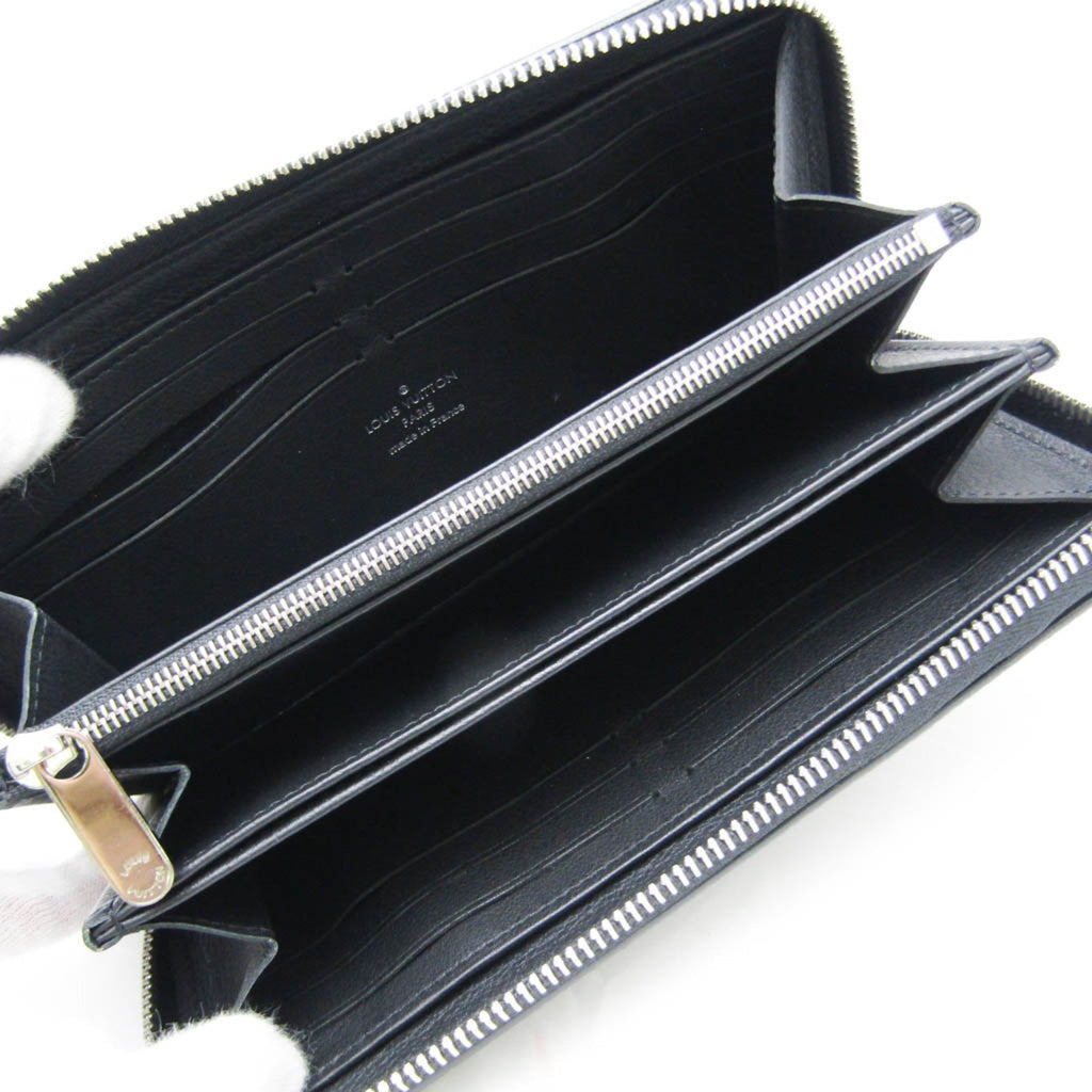 Louis Vuitton Mahina Noir Mahina Leather Long Wallet