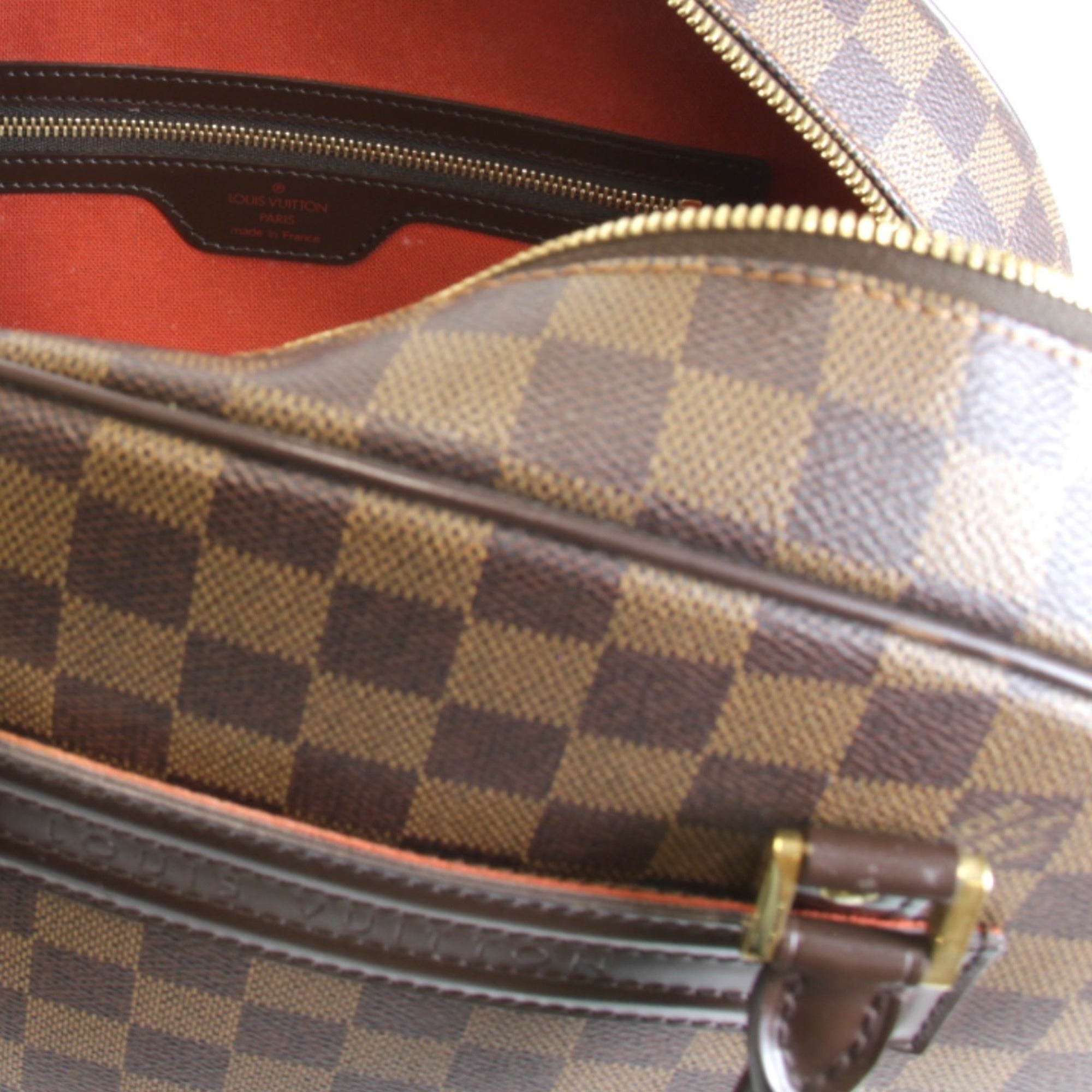 Louis Vuitton Damier Brown Damier Canvas Handbag
