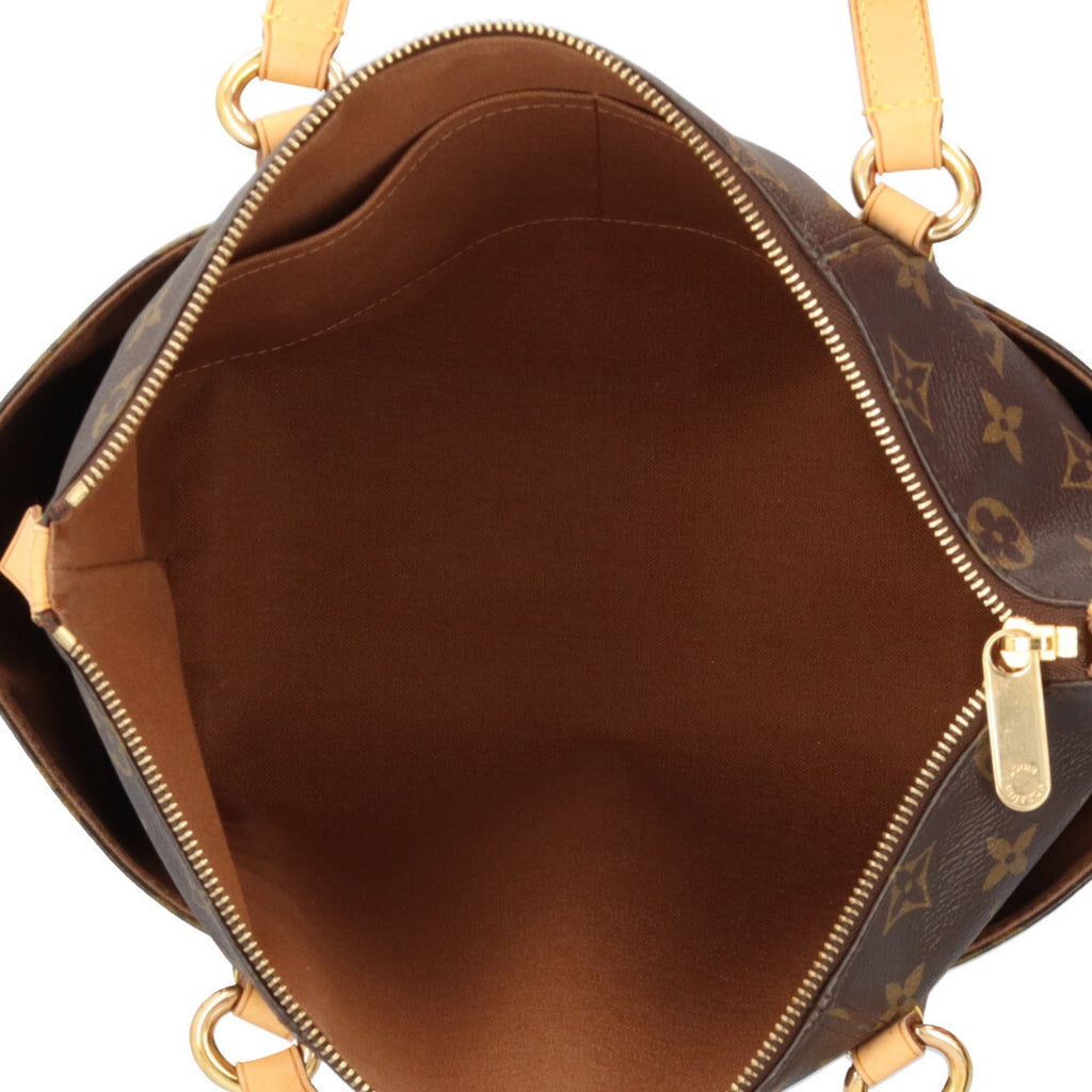 Louis Vuitton Brown Monogram Tote Bag