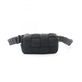 Bottega Veneta Black Nylon Fanny Pack