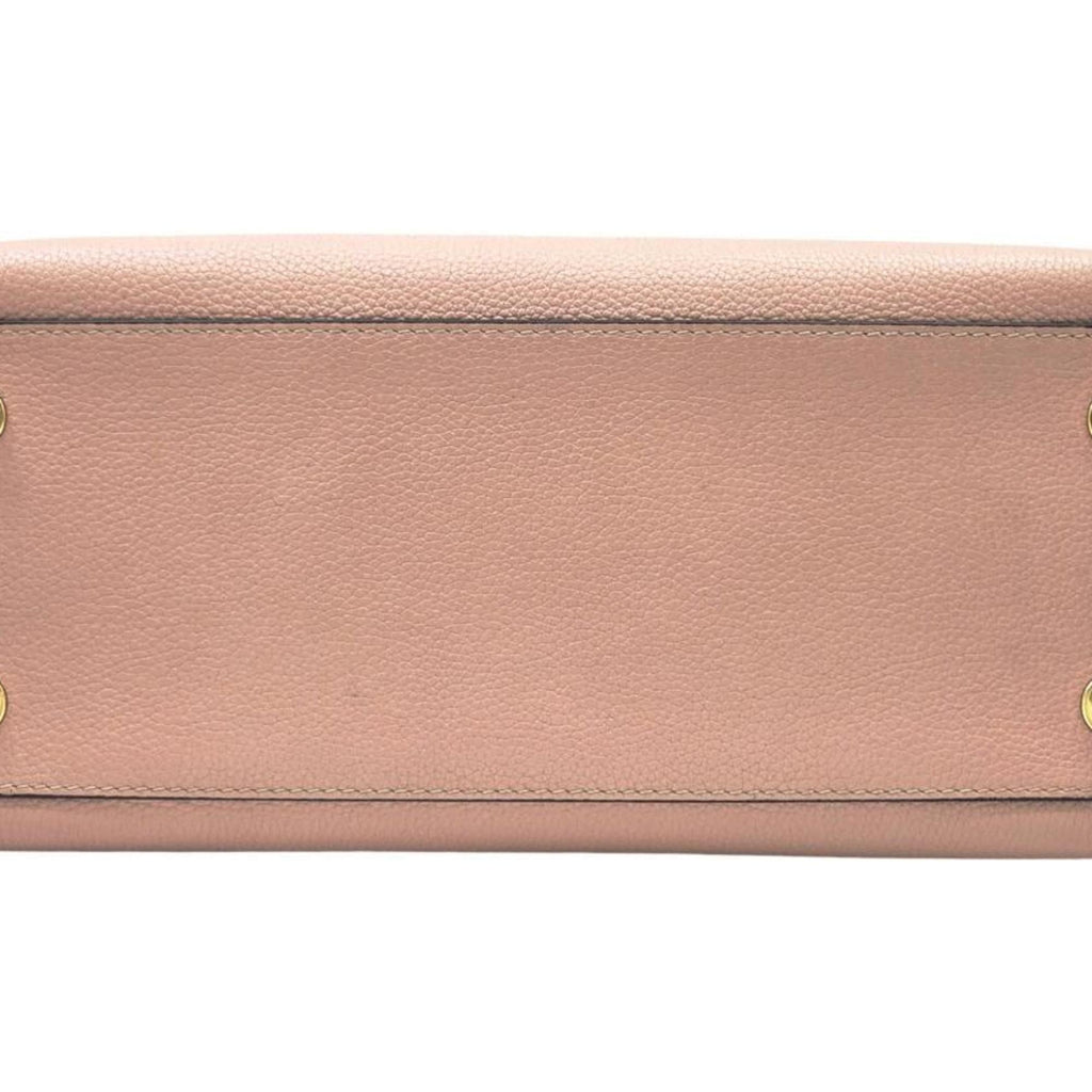Louis Vuitton Black Pink Cuir Ombre Leather Handbag