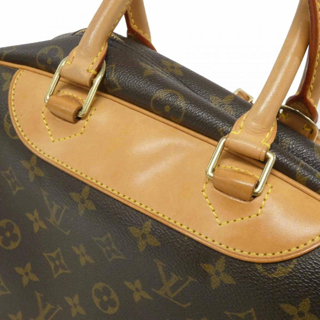 Louis Vuitton Brown Coated Canvas Handbag