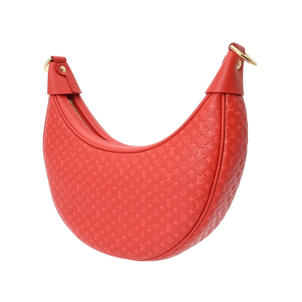 Louis Vuitton Red Color Leather Shoulder Bag