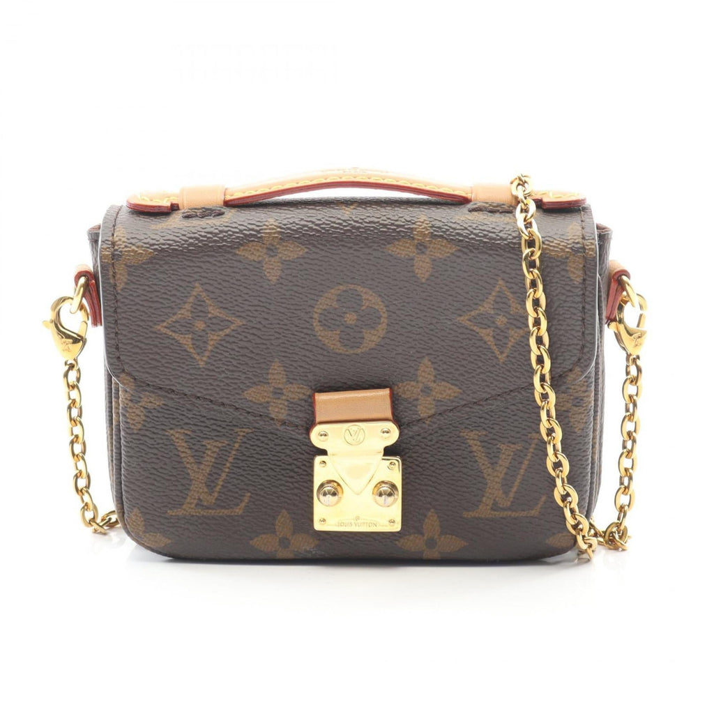 Louis Vuitton Brown Monogram Leather Handbag