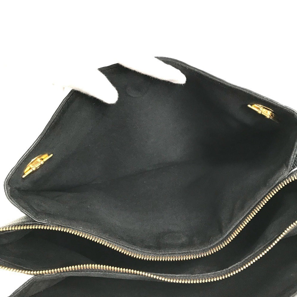 Louis Vuitton Black Noir Monogram Empreinte Shoulder Bag Tote Bag