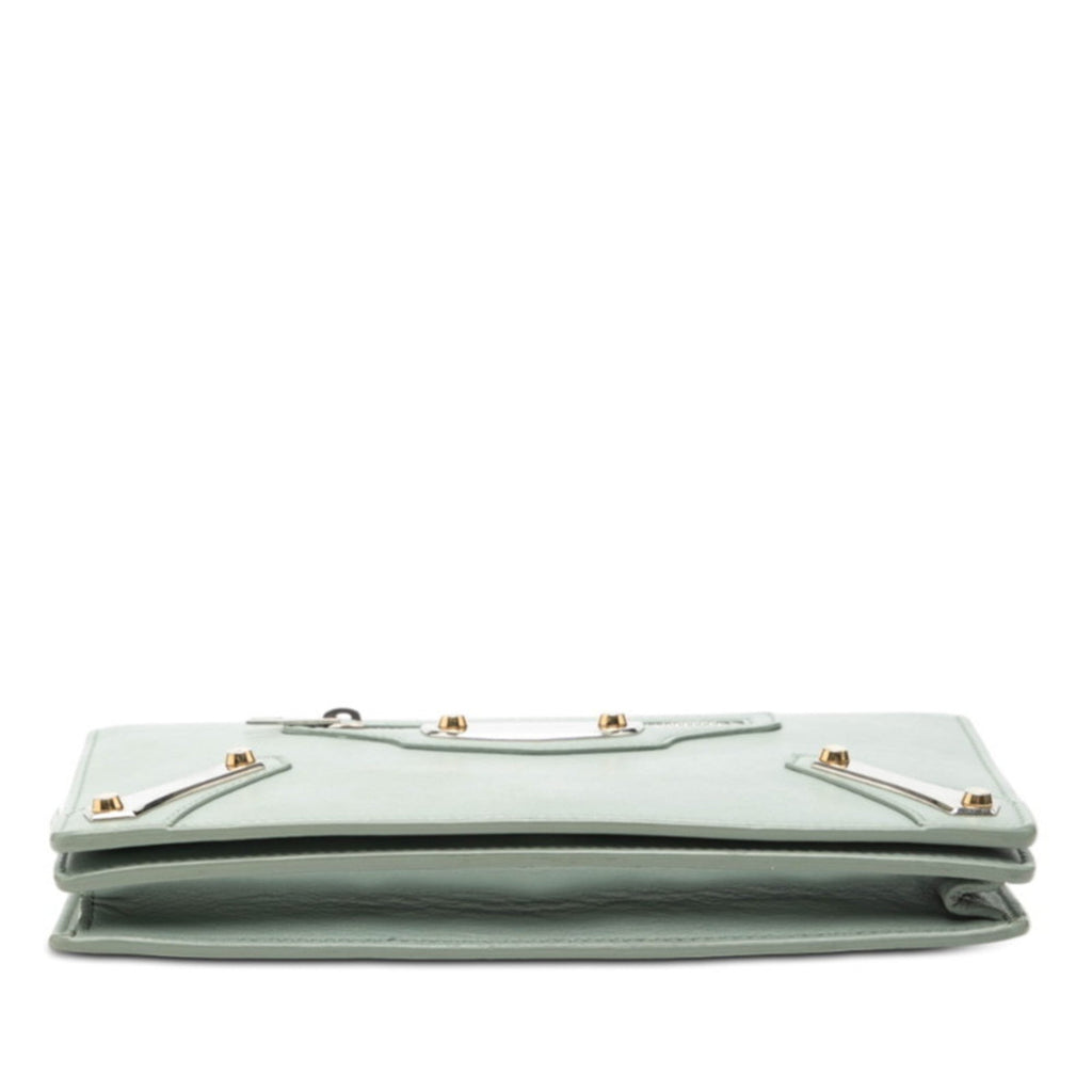 Balenciaga Blue Leather Shoulder