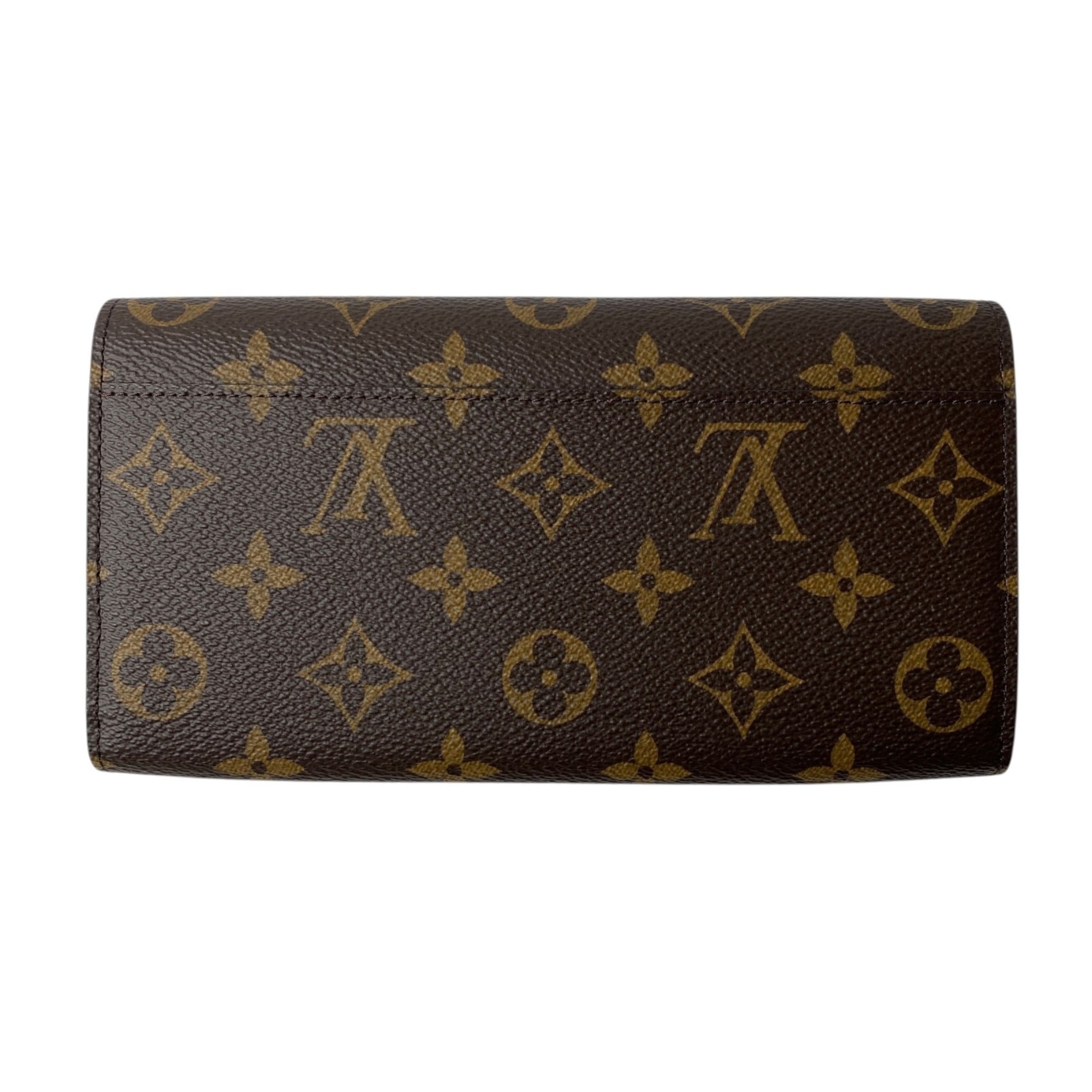 Louis Vuitton Monogram Brown Pvc Long Wallet