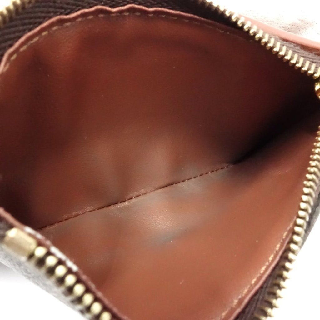 Louis Vuitton Brown Canvas Wallet (Tri-Fold)