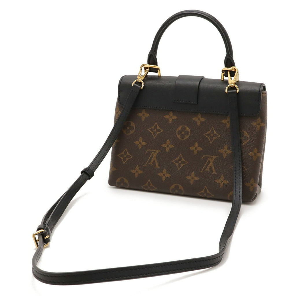 Louis Vuitton Monogram Black Noir Monogram Leather Handbag Shoulder Bag