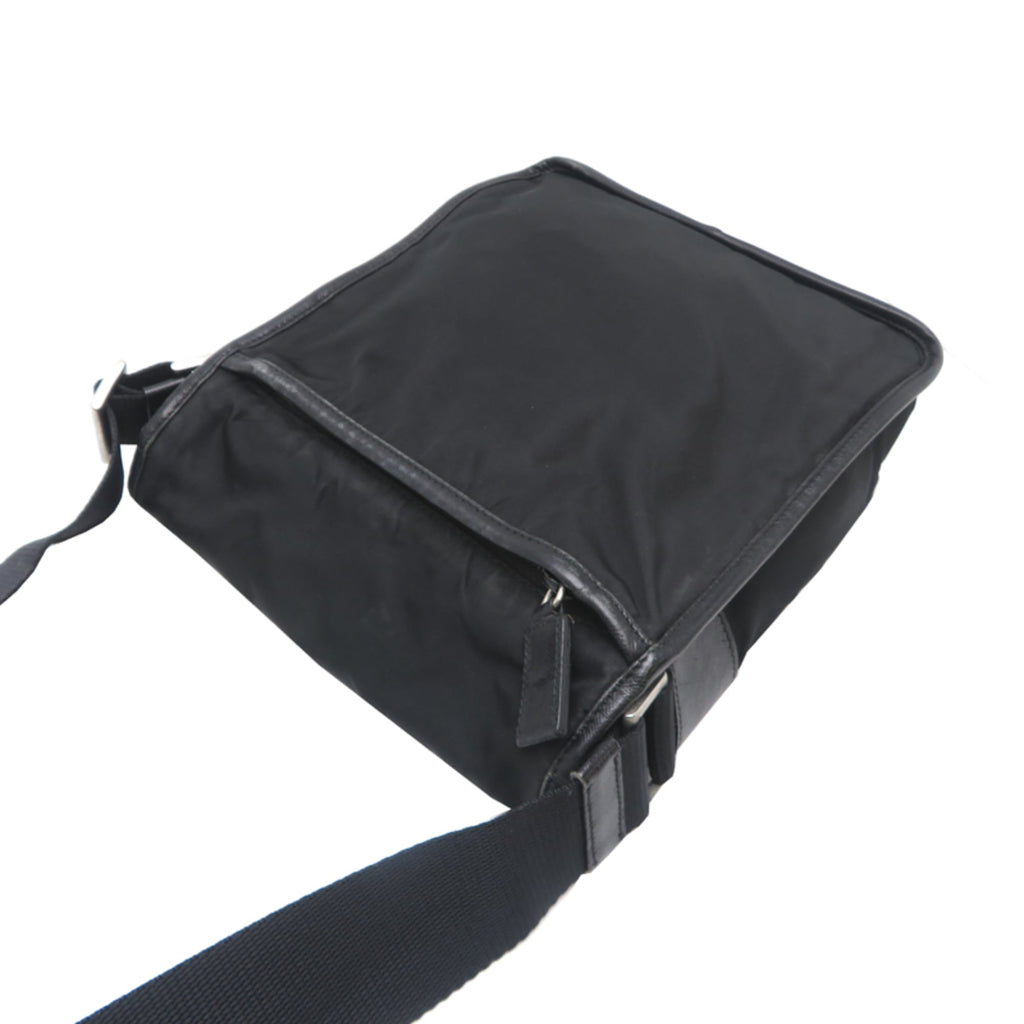 Prada Black Nylon Shoulder Bag