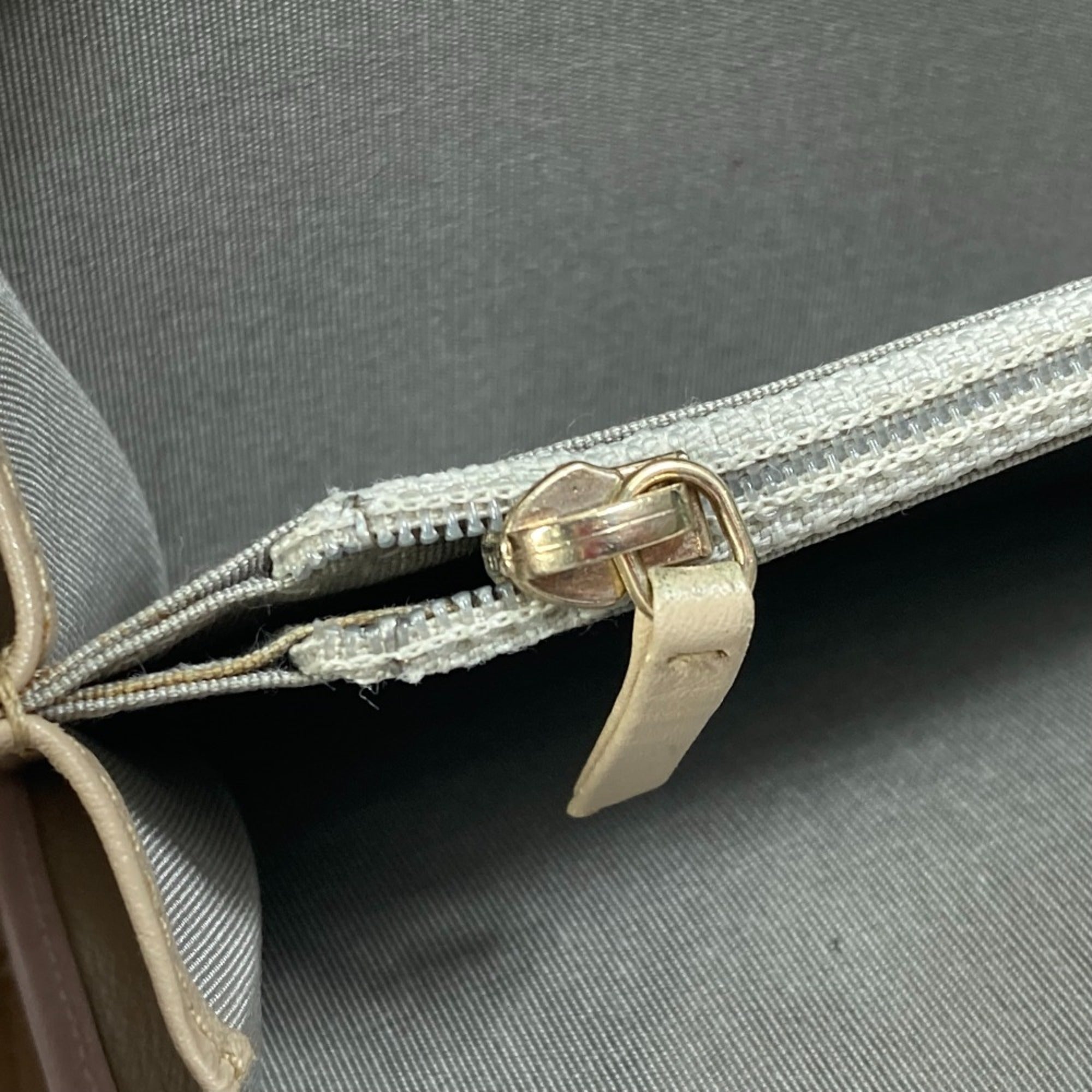 Chanel Gold Leather Long Wallet (Bi-Fold)