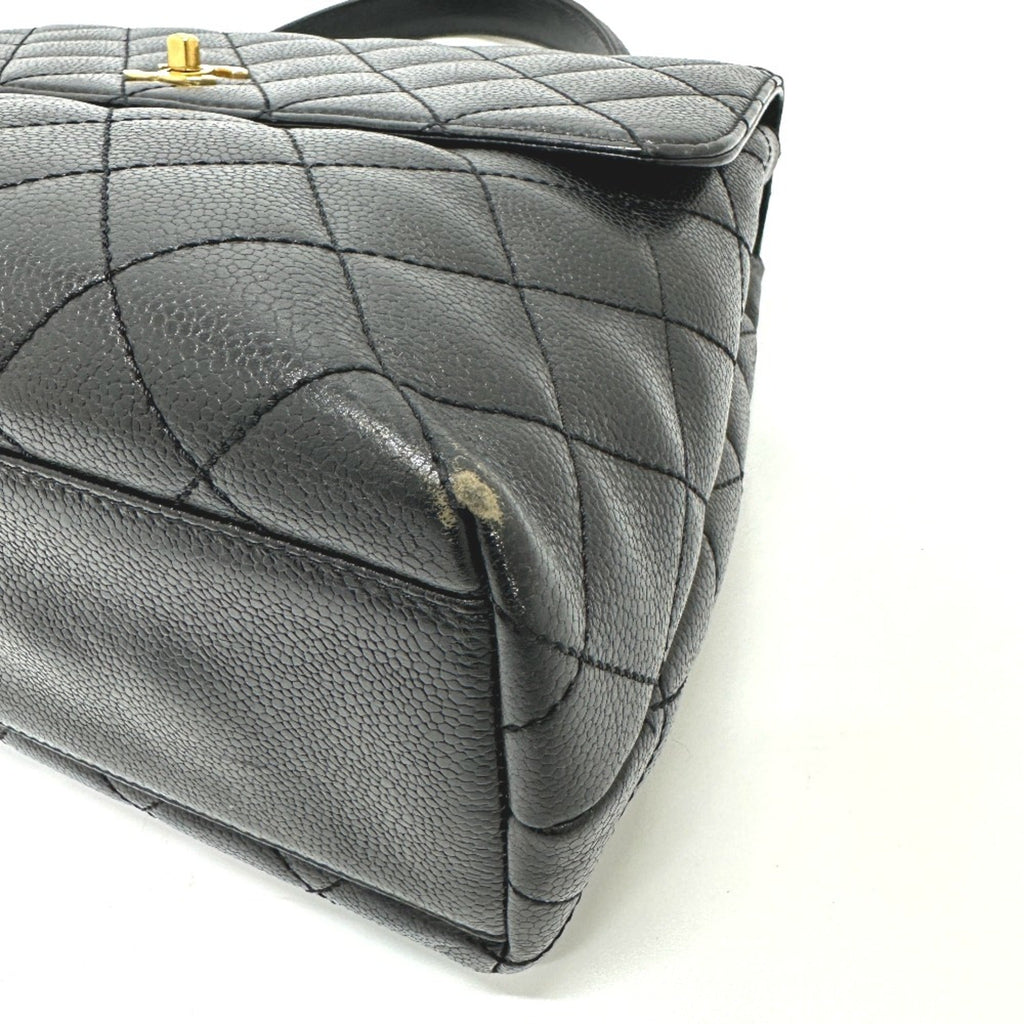 Chanel Black Leather Handbag