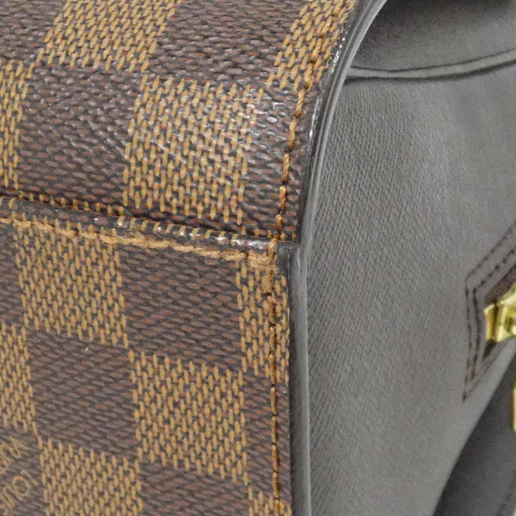 Louis Vuitton Ebene Coated Canvas Handbag