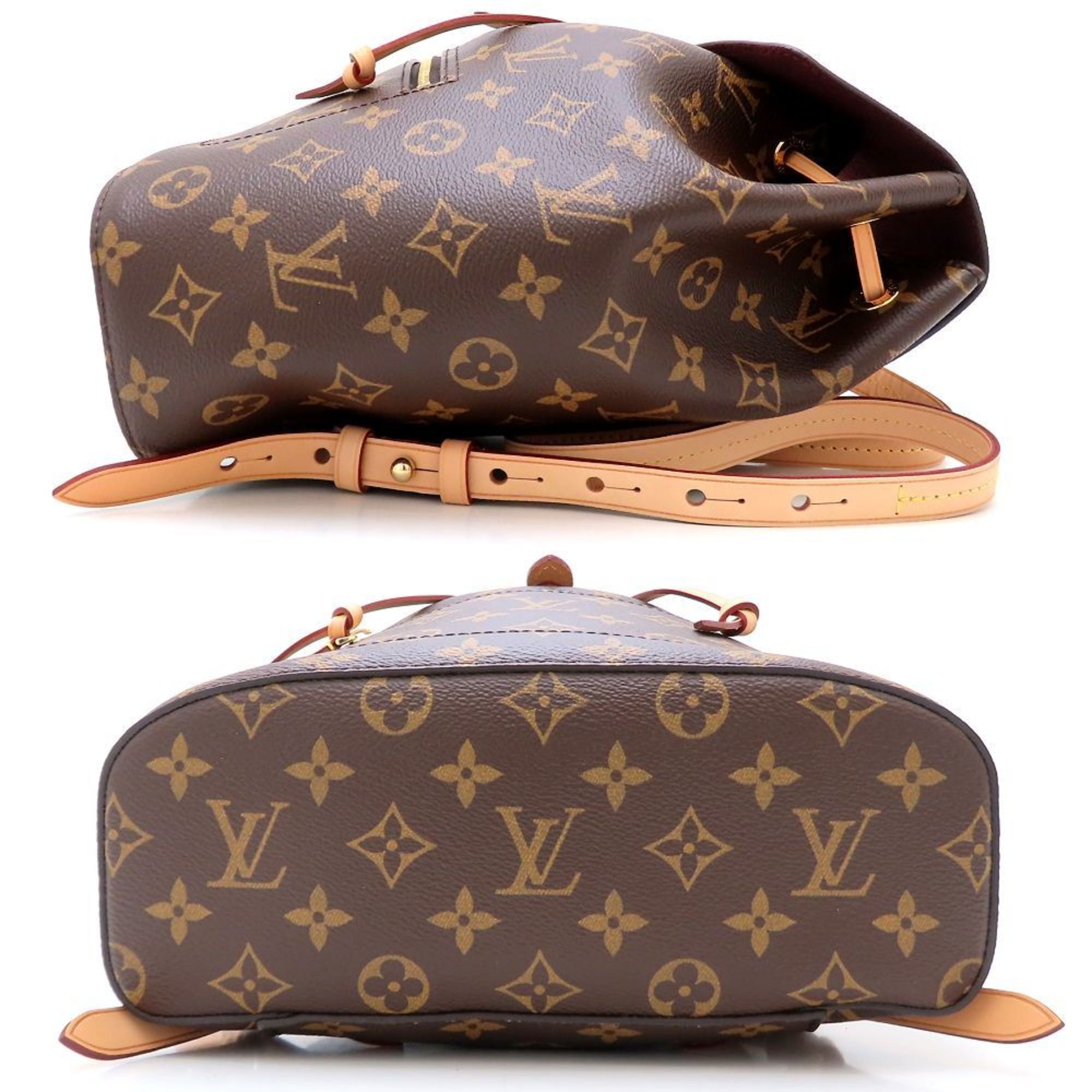 Louis Vuitton Monogram Brown Canvas Backpack