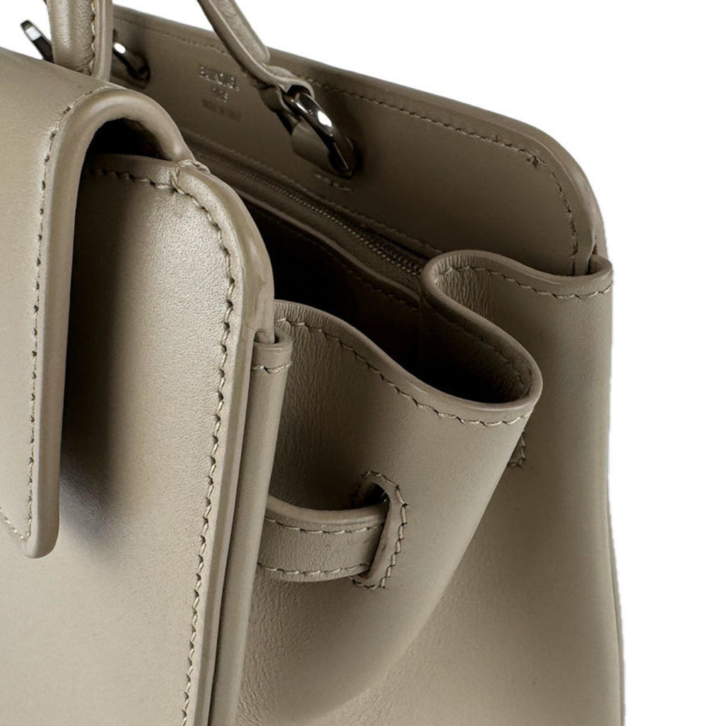 Balenciaga Grayish Leather Handbag Shoulder Bag Tote