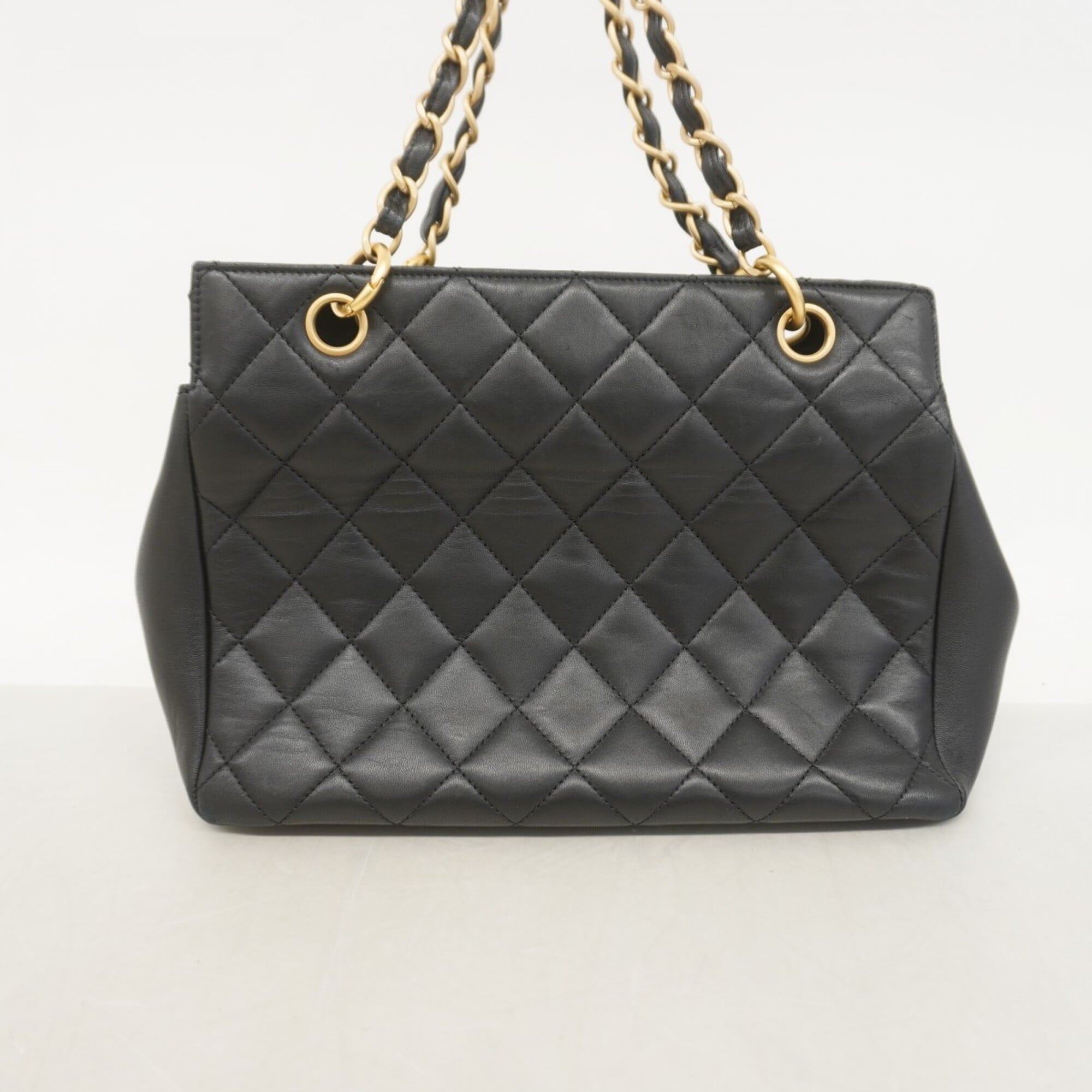 Chanel Black Leather Handbag