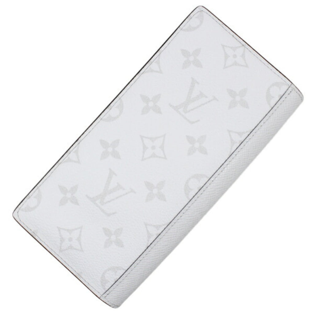Louis Vuitton Taigarama Blanc White Taigarama Long Wallet
