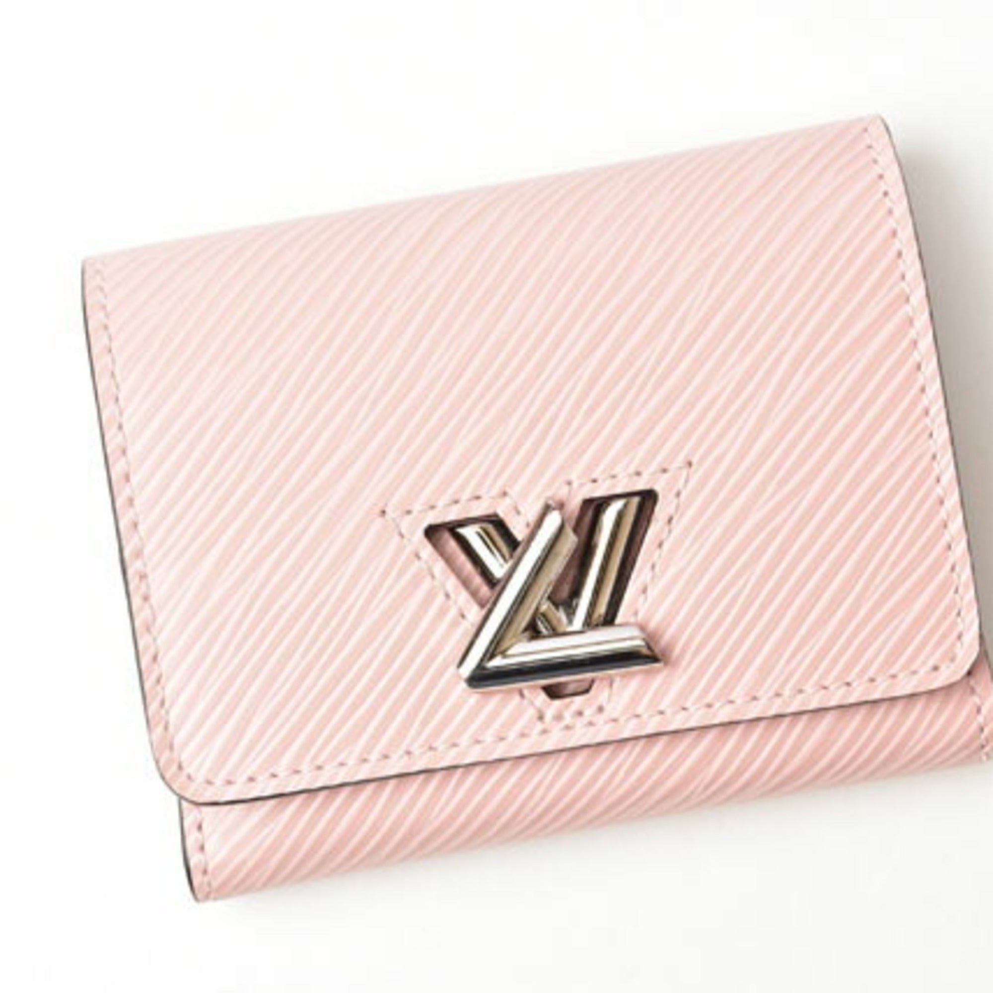Louis Vuitton Epi Rose Ballerine Epi Leather Wallet (Tri-Fold)