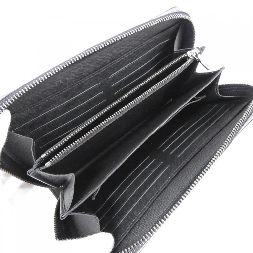 Louis Vuitton Black Coated Canvas Long Wallet