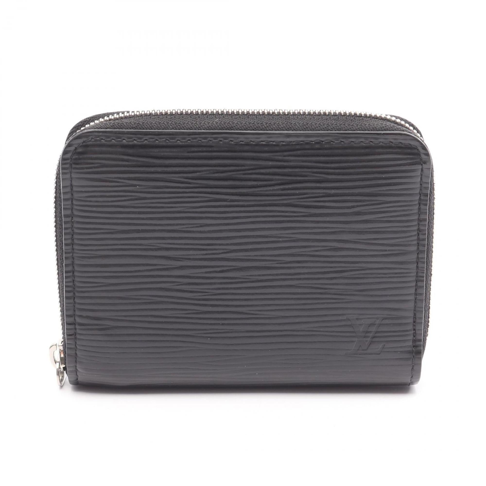 Louis Vuitton Black Noir Epi Leather Coin Purse/Coin Case